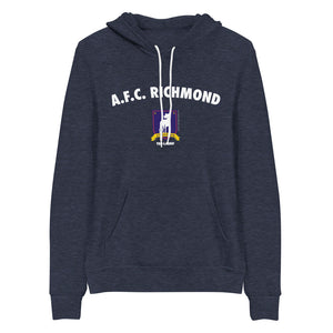 Ted Lasso A.F.C. Richmond Arch and Crest Adult Fleece Hooded Sweatshirt