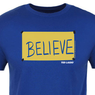 Ted Lasso Believe Sign Adult Short Sleeve T-Shirt