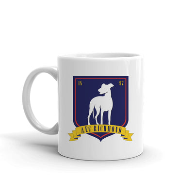 Ted Lasso A.F.C. Richmond Crest White Mug