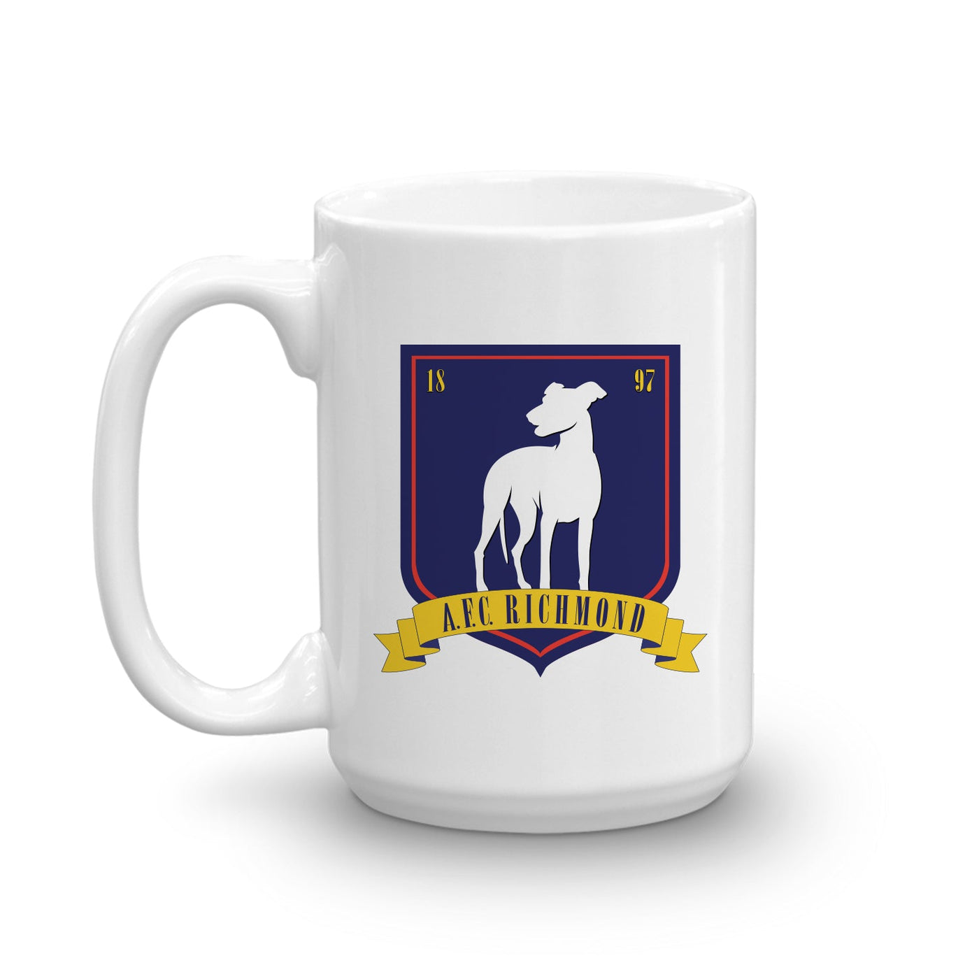 Ted Lasso A.F.C. Richmond Crest White Mug