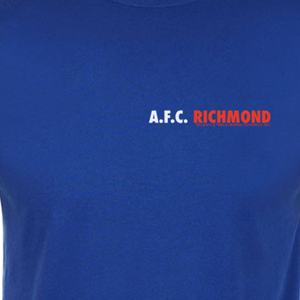 Ted Lasso A.F.C. Richmond Left Chest Adult Short Sleeve T-Shirt