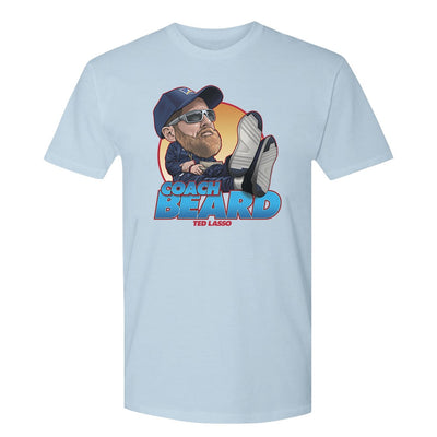 Ted Lasso Coach Beard Bobblehead Adult Short Sleeve T-Shirt