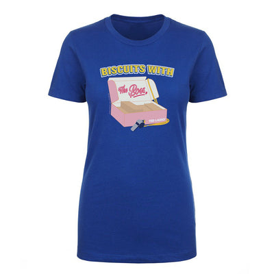 Ted Lasso Biscuits with the Boss Women's Short Sleeve T-Shirt