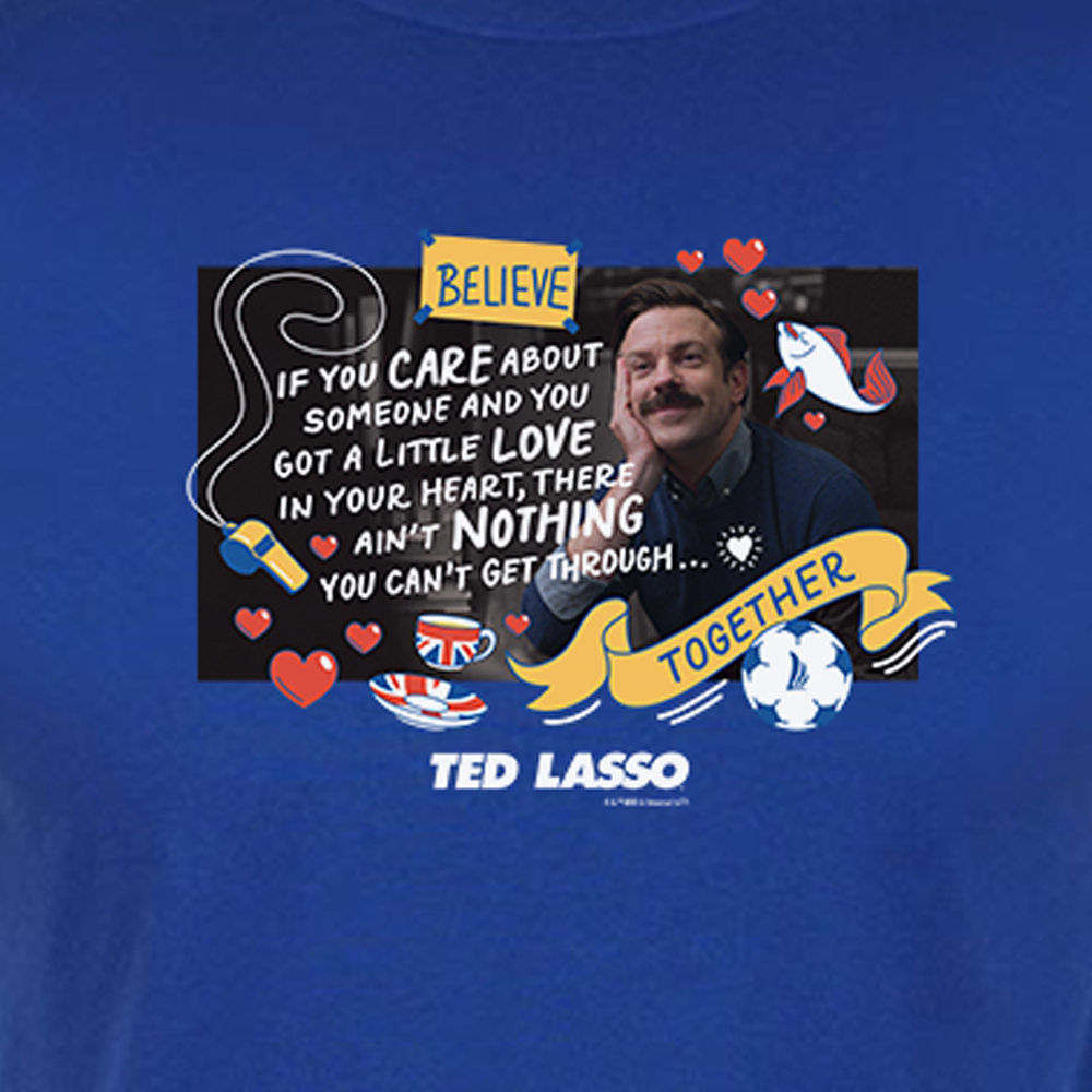 Ted Lasso Love In Your Heart Adult Short Sleeve T-Shirt