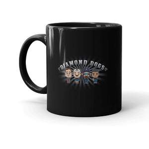 Ted Lasso Diamond Dogs Black Mug