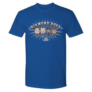 Ted Lasso Diamond Dogs Adult Short Sleeve T-Shirt