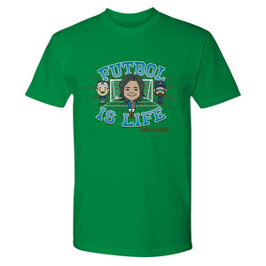 Ted Lasso Futbol is Live Adult Short Sleeve T-Shirt