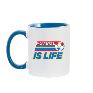 Ted Lasso Futbol is Life Two-Tone Mug
