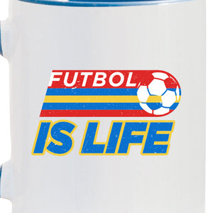 Ted Lasso Futbol is Life Two-Tone Mug