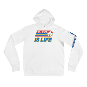 Ted Lasso Futbol is Life Adult Fleece Hooded Sweatshirt