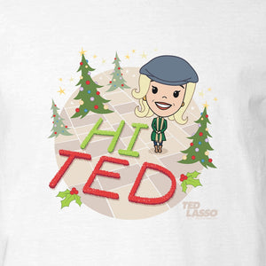 Ted Lasso Hi Ted Adult Short Sleeve T-Shirt