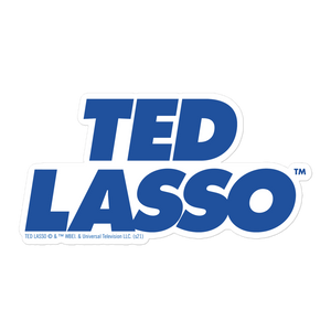 Ted Lasso Logo Die Cut Sticker