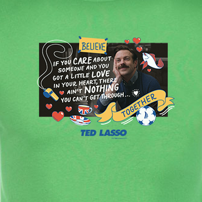 Ted Lasso Love In Your Heart Adult Short Sleeve T-Shirt