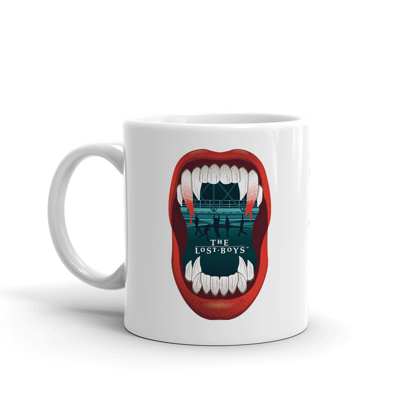 The Lost Boys Chompers White Mug