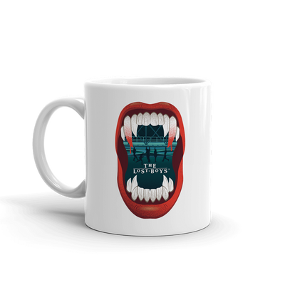 The Lost Boys Chompers White Mug