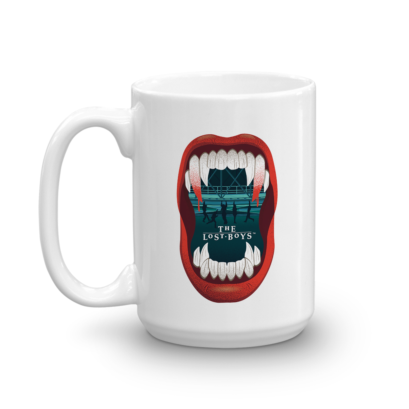 The Lost Boys Chompers White Mug