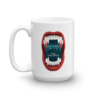 The Lost Boys Chompers White Mug