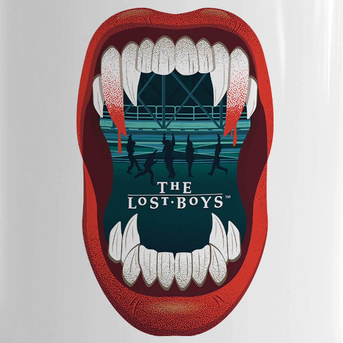 The Lost Boys Chompers White Mug