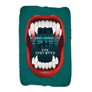 The Lost Boys Chompers Sherpa Blanket