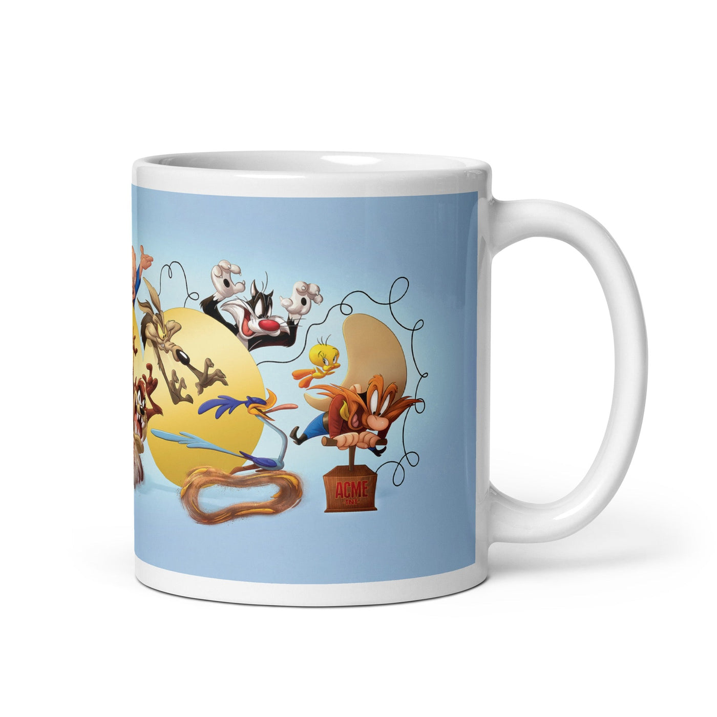Exclusive WB 100 Gold Logo Looney Tunes Mug