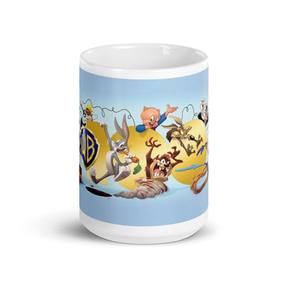 Exclusive WB 100 Gold Logo Looney Tunes Mug