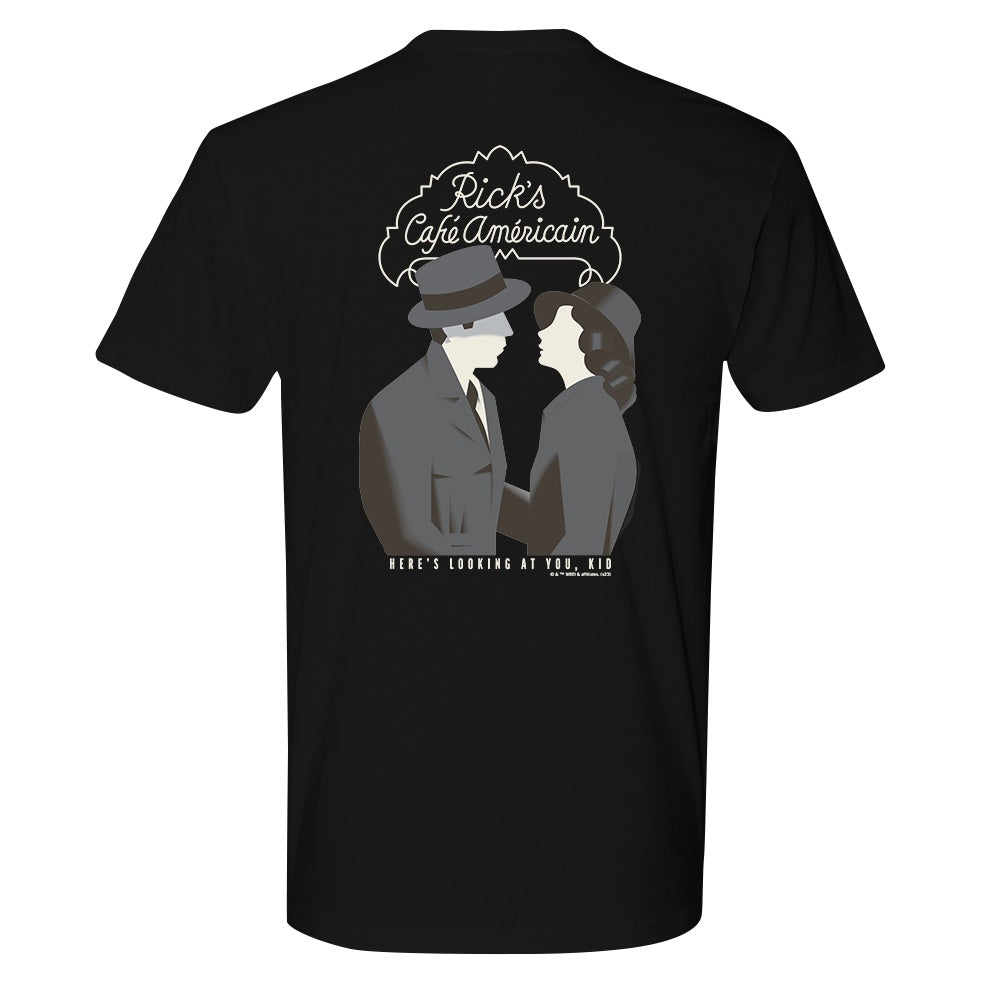 WB100 Casablanca Poster Adult Short Sleeve T-Shirt