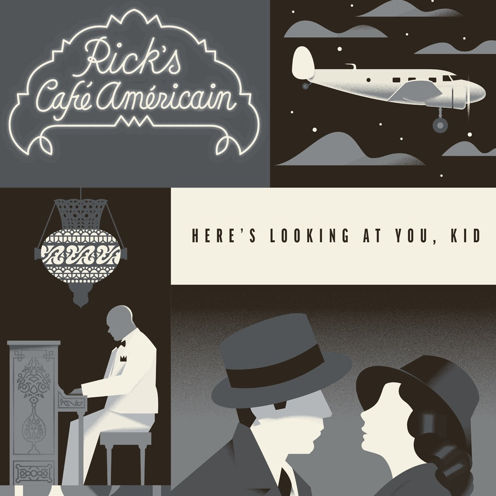 WB100 Casablanca WB100 Premium Satin Poster