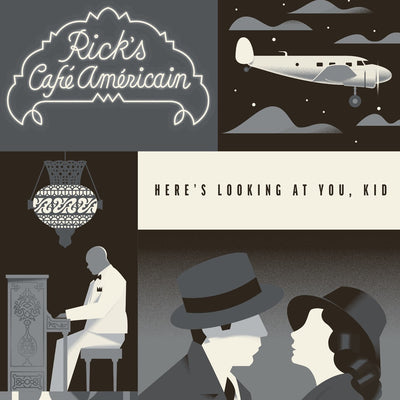 WB100 Casablanca WB100 Premium Satin Poster