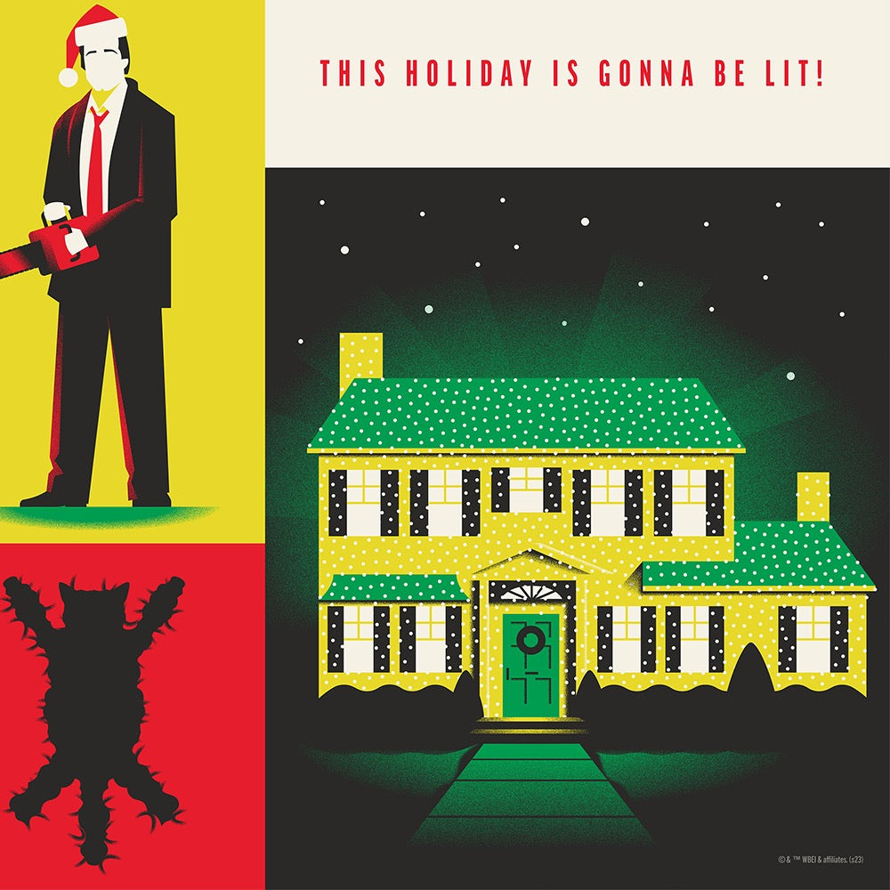 WB 100 National Lampoon's Christmas Vacation Premium Satin Poster