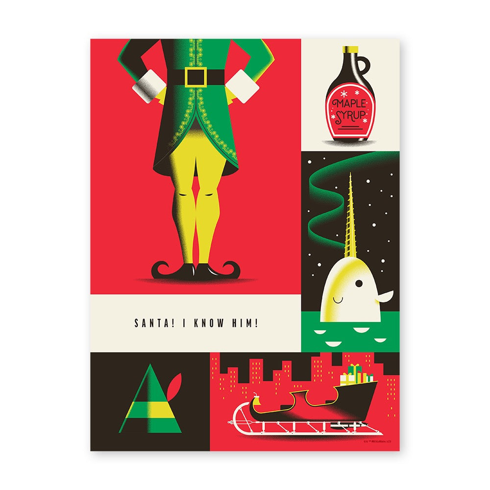 WB 100 Elf Premium Satin Poster