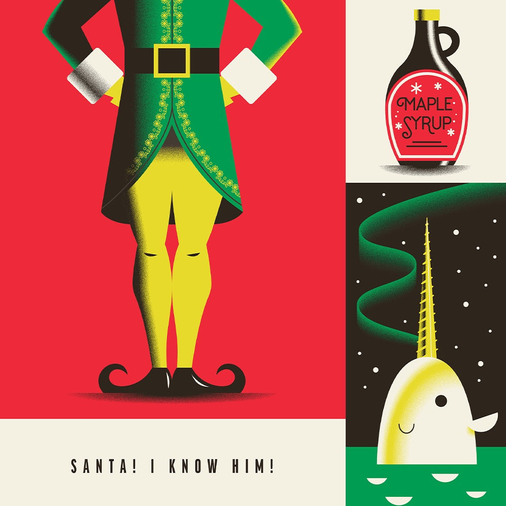 WB 100 Elf Premium Satin Poster