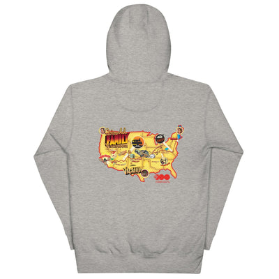 WB 100 Family Vacation Adult Hoodie