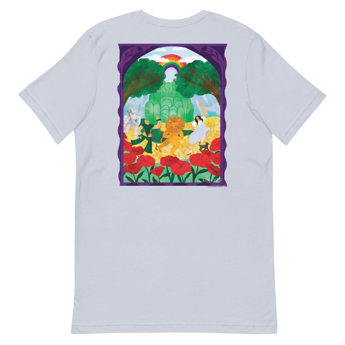 WB 100 Artist Series Loveis Wise The Wizard of Oz Adult T-Shirt