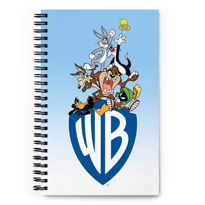 Exclusive WB 100 Warner Bros Shield Looney Tunes Spiral Notebook