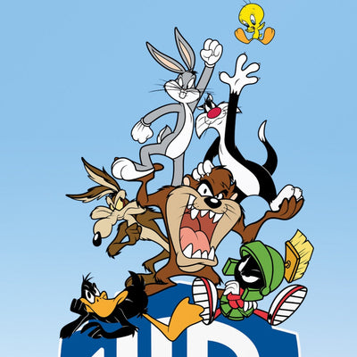 Exclusive WB 100 Warner Bros Shield Looney Tunes Spiral Notebook