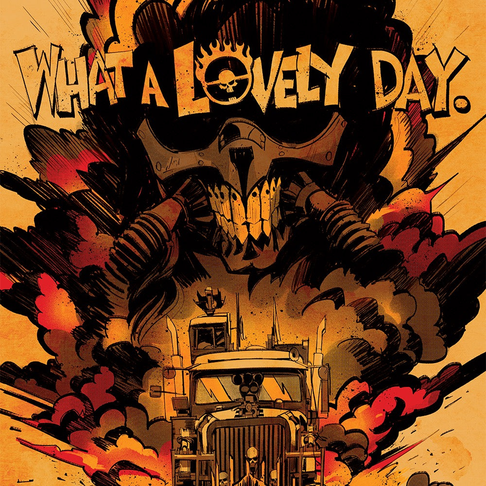 WB 100 Mad Max What a Lovely Day Poster