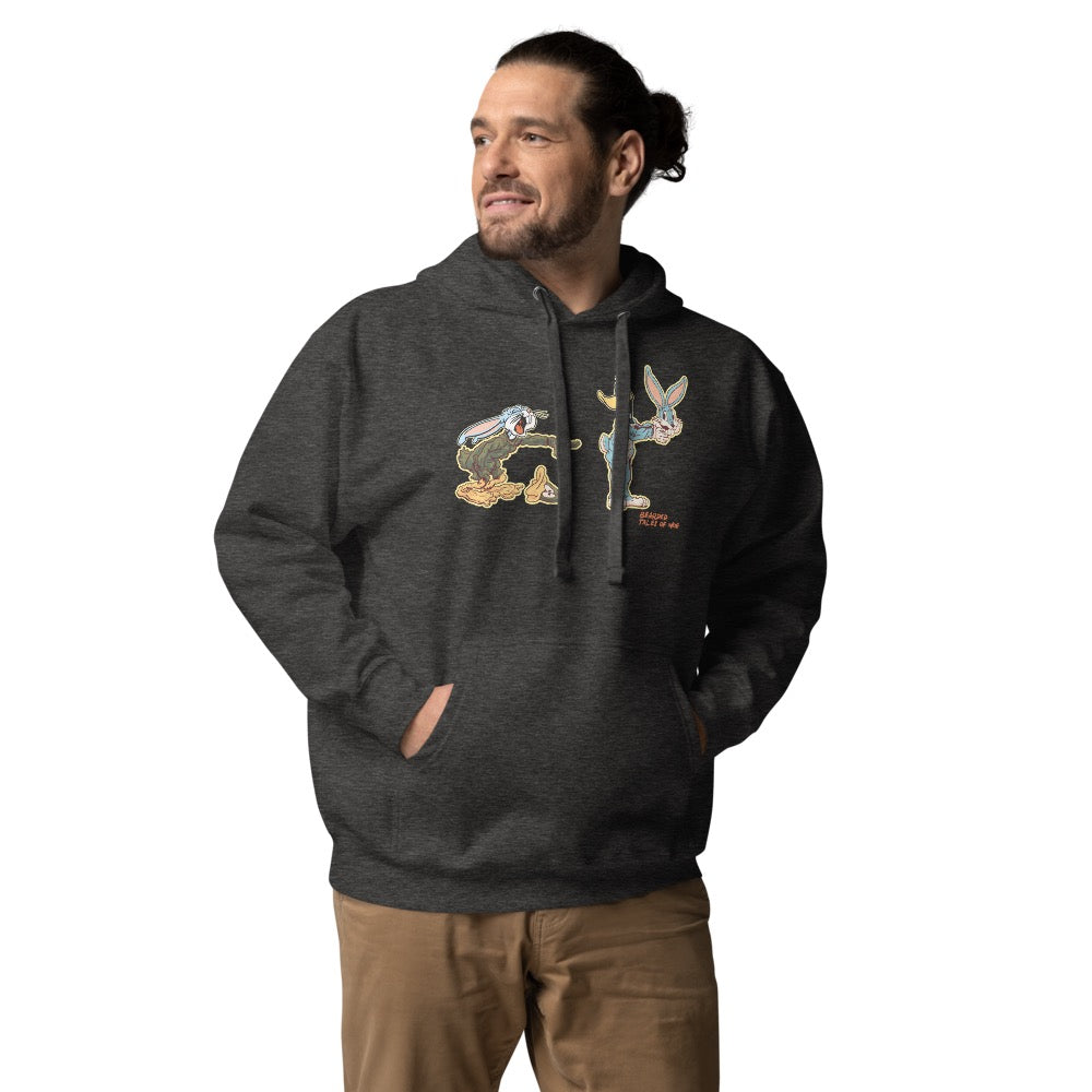 WB 100 Artist Series Peter Moulthrop Looney Tunes Adult Hoodie