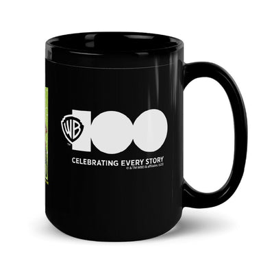 WB 100 Artist Series Peter Moulthrop Scooby-Doo Black Mug