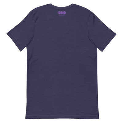 WB 100 Purple Rain Love Adult T-Shirt