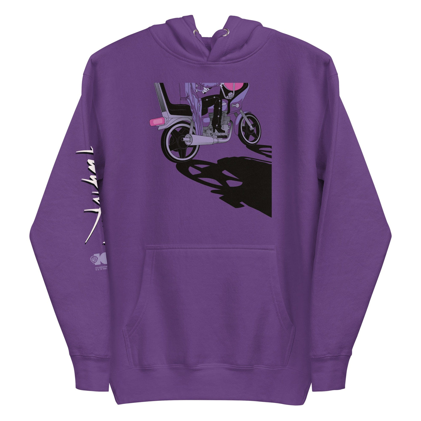 WB 100 Purple Rain Love Adult Hoodie