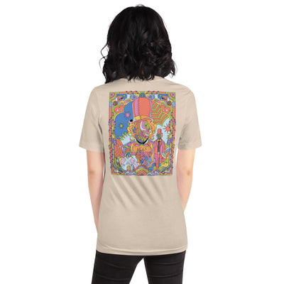 WB 100 Artist Series Raul Urias Willy Wonka and The Chocolate Factory Adult T-Shirt