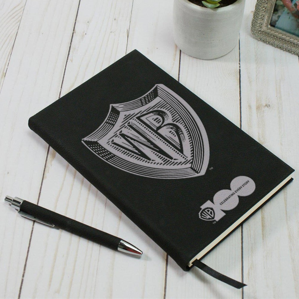 WB 100 Classic Hollywood Era Poster Shield Leather Journal