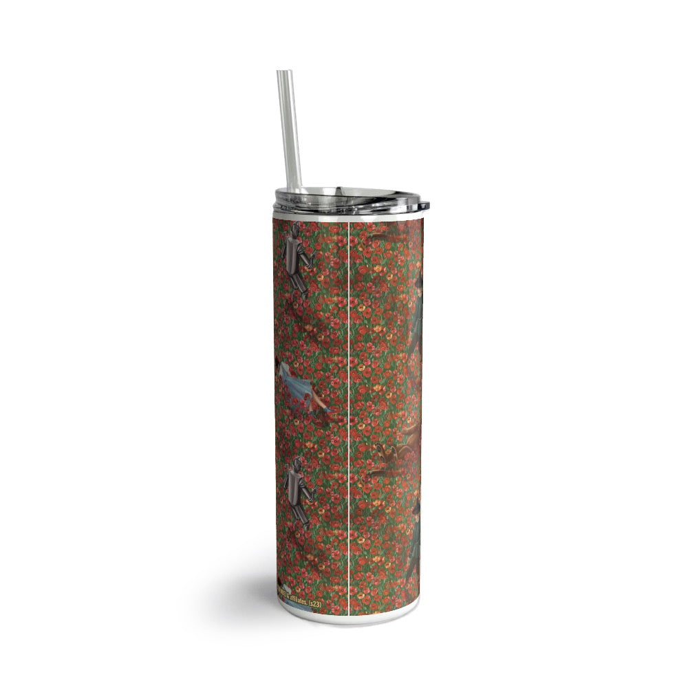 WB 100 Artist Series Shyama Golden The Wizard of Oz Skinny Tumbler