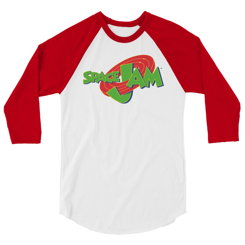 WB 100 Space Jam 3/4 Sleeve Raglan T-Shirt