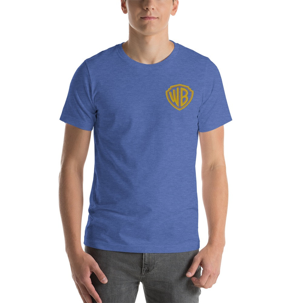 WB Shield Embroidered Adult T-Shirt