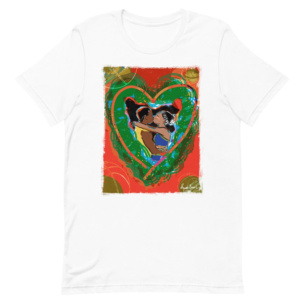 WB 100 Artist Series Ngadi Smart Love & Basketball Adult T-Shirt