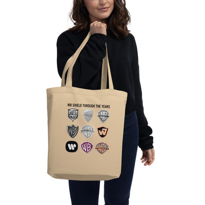 WB 100 Shields Throughout the Years Eco Tote Bag