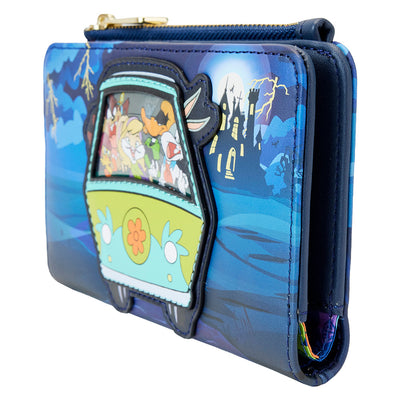 WB 100 Looney Tunes x Scooby Doo Mash Up Flap Wallet