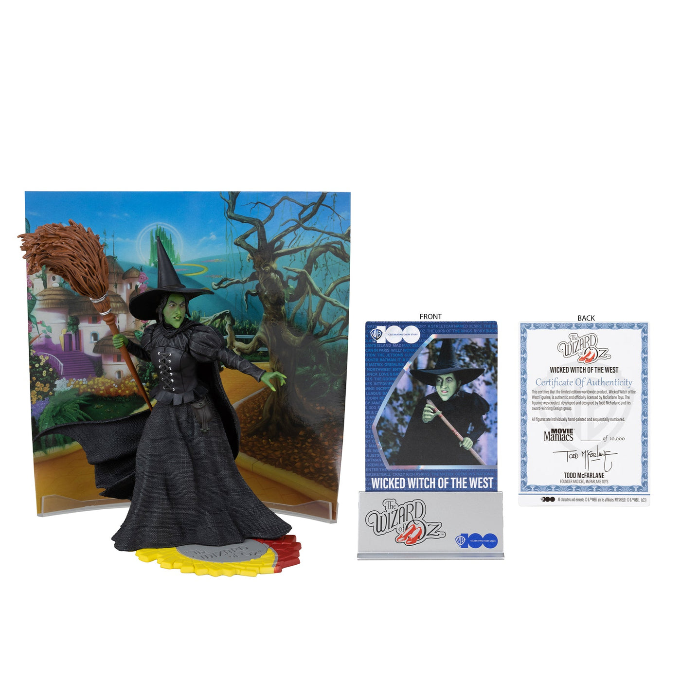 WB 100 The Wicked Witch of the West 7 Inch Movie Maniacs Figure by McFarlane