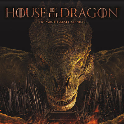 House of the Dragon 16-Month 2024 Wall Calendar